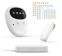 Allarme wireless per letto per ragazzi e ragazze, allarme per bagnare il letto con sensore ricaricabile USB, sensore bagnato ad alta sensibilità con 3 modalità di allarme, allenamento