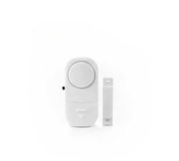 Allarme wireless per porte e finestre, sirena da 130 dB, sensore magnetico di sicurezza con telecomando, certificato UKCA per casa/ufficio/hotel