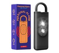 Allarmi personali per donne,Strumento di sicurezza 135dB con luce di avvertimento,Allarme portachiavi autodifesa con luce di allerta | per ragazzi, fidanzata, moglie, fidanzata, sorella e famiglia