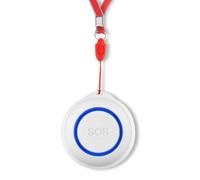 Allarmi personali senza fili, 55X55x18mm Per Tuya Wifi Intelligente SOS Allarme di Collegamento Remoto Pulsante di Panico Portatile Per Il Paziente Anziano