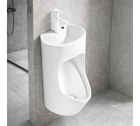 Allattatore Automatico per Latte a Temperatura Costante, Stazione di Alimentazione per Suinetti e Agnelli con 6 Tettarelle in Acciaio Inossidabile, Abbeveratoio per Latte per Animali Manual flushing