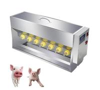 Allattatrice per suinetti con 10/14 tettarelle, macchina automatica per l'allattamento al seno, acciaio inossidabile spesso, temperatura costante, zangola automatica per il latte(14 bit)