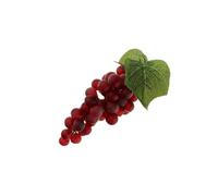 Allayu Frutta Finta Super realistica e realistica, Cibo Incluso grappolo D'uva Artificiale, Decorazione per la casa, mobiletto della Cucina ...