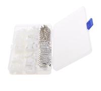 Allayu Kit terminali passo 54 mm 560 pezzi Connettore maschio e femmina leggero Connessione sicura e affidabile Previene il sovraccarico dell'apparecchiatura Alloggiamento