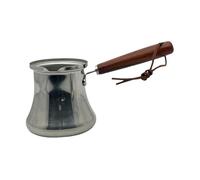 Allayu Pentola da fornello per sciogliere il cioccolato e riscaldare lo sciroppo d'acero. Scaldalatte facile da pulire con beccuccio. Il liscio garantisce acqua concentrata senza perdite.