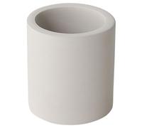 Allayu Portaspazzolino elegante e di qualità, portaspazzolini in diatomite, portaspazzolino che unisce la sostenibilità nel bagno, Grigio, 6.1x6.6 cm