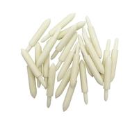Allayu Punte per placcatura di gioielli. Il pacchetto di punte per galvanica in oro include 20 per placcatura a penna per la creazione e la riparazione di gioielli. Alimentatore, Bianco, 1 pezzo