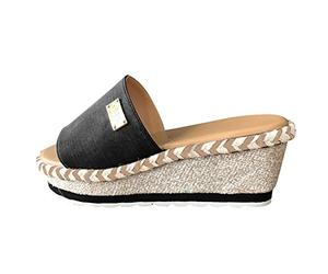 Allbestop Scarpe Flops Moda Estate Flip Causals Donne Pantofole Da Donna Bella Sandali Per Le Donne Scintillanti, Le Noir, 39 EU