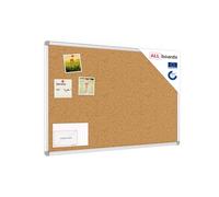 Bacheca in sughero (cornice in alluminio) 90x60 cm