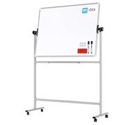 ALLboards Lavagna mobile TM Idea bifacciale girevole magnetica e cancellabile 120×90 cm - serie FLEX