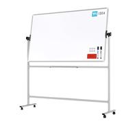 ALLboards Lavagna mobile TM Idea bifacciale girevole magnetica e cancellabile 170×100 cm - serie FLEX
