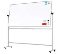 ALLboards Lavagna mobile TM IDEA® bifacciale girevole magnetica e cancellabile 200×100 cm - serie FLEX
