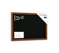 Lavagna MAGNETICA nera da gesso in cornice di legno 90x60 cm