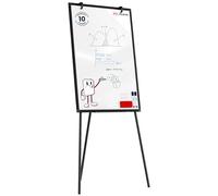 ALLboards Lavagna portablocco magnetica cancellabile 90x60cm nera