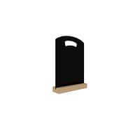 Lavagnetta per gesso bifacciale con presa alta per Menu Tavolo - set 4 pezzi