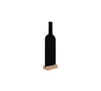 ALLboards Lavagnetta per gesso bifacciale VINO FORMA DI BOTTIGLIA DI VINO per Menu Tavolo - set 4 pezzi