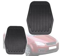 ALLDDSEA Pastiglie Pedale Freno Frizione per Ford Focus C-Max 2003-2007, Auto Pedale Freno della Frizione 2 Pezzi Gomma Copertura Copripedali Pedali 3M512457CA