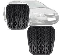 ALLDDSEA Pastiglie Pedale Freno Frizione per Opel Astra J P10 2009-2015, Auto Pedale Freno della Frizione 2 Pezzi Gomma Copertura Copripedali Pedali 560775