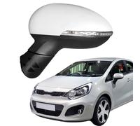 ALLDDSEA Specchio Specchietto Retrovisore Esterno per KIA Rio 2012-2016, Specchietto Retrovisore Completo Sinistro Destro Ribaltabile Lato Conducente,Ａ-Left