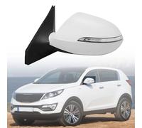 ALLDDSEA Specchio Specchietto Retrovisore Esterno per KIA Sportage 2011 2012 2013 2014 2015, Specchietto Retrovisore Completo Sinistro Destro Ribaltabile Lato Conducente,9 Wires-Left A