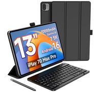 ALLDOCUBE 13" Tablet Android 16, Tastiera, Cover Protettiva, Modalità PC | Tablet Set, Unisoc T7300, 1600×2560, 16GB+128GB, 10000mAh, 4G LTE, GPS, 4 altoparlanti, riconoscimento facciale