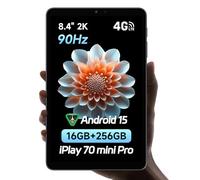 ALLDOCUBE iPlay 70 mini Pro Tablet Android 15 da 8,4 pollici, 16GB+256GB, 6050 mAh, Display 1920x1200 a 90 Hz, MediaTek MT8791, Mini Tablet con Doppio Altoparlante, OTG/WiFi 6/GPS/SIM/Face ID/4G LTE
