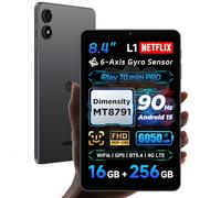 ALLDOCUBE iPlay 70 mini Pro Tablet Android 15 da 8,4 Pollici, MediaTek Dimensity MT8791, Display 90Hz, 16GB+256GB (1 TB), 1920x1200 FHD, Widevine L1, Batteria 6050mAh, WiFi6 BT5.4, 5MP/13MP, 4G LTE