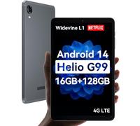 ALLDOCUBE Tablet iPlay60 Mini Pro 8,4", Android 14, Helio G99, 16+128GB (512GB TF), FHD 1920x1200, Widevine L1, 6050mAh, 5MP/13MP, 4G LTE, stereo, riconoscimento facciale, giroscopio 6 assi