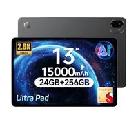 ALLDOCUBE Ultra Pad, Tablet AI da 13 pollici Android 15, Display 2880x1840 a 144Hz, Tablet per gaming Snapdragon 7+ Gen3, 24GB RAM+256GB ROM, 8 altoparlanti Audio DTS, WiFi6/BT5.4/NFE, 15000mAh PD 33W