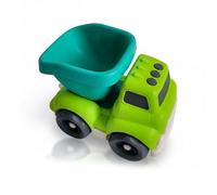 alldoro- Veicolo Giocattolo, Multicolore, 60404 | robusto mix di plastica e paglia di grano, 18 cm, in cameretta e come gioco da sabbia, in giardino, sabbiera o spiaggia