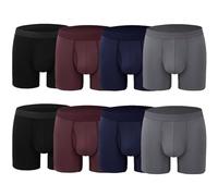 Alldry - Boxer da uomo, ultra assorbente, per incontinenza, con apertura a volante, lavabile e riutilizzabile, per uomini oltre i 50 anni, 6 pezzi - G, XXL