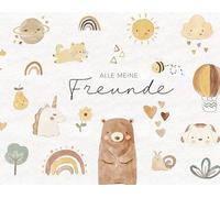 Alle meine Freunde: Freundebuch | Freundschaftsbuch Kindergarten, Schule | Erinnerungsbuch Kinder