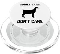 alle orecchie piccole non importa capra divertente capra PopSockets PopGrip per MagSafe