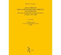 Alle origini della filosofia del diritto in Giappone. Il corso di Alessand...