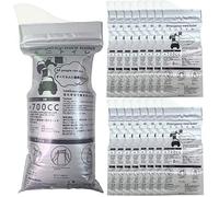 Alled Sacco Urina Monouso 700ml, 16 Pcs Sacchetti Urine Vomito Orinatoio Pipì WC Borse Confezioni Super Assorbenti Toilette da Viaggio Camping Sacchetto dei Rifiuti per Anziani, Donne, Uomini, Bambini