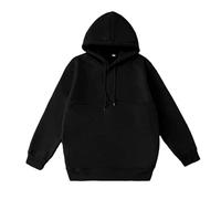 Allegorly Felpa con cappuccio con tasca per cani, felpe con canguro e cane, pullover da trasporto per gatti e giacca con cappuccio, morbido e confortevole, pullover da trasporto, Le Noir-b, M