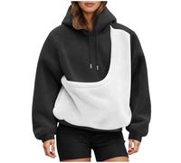 Allegorly Felpa con cappuccio con tasca per cani, felpe con canguro e cane, pullover da trasporto per gatti e giacca con cappuccio, morbido e confortevole, pullover da trasporto, Le Noir-a, M
