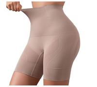 Allegorly Guaina dimagrante Pancia piatta donna pantaloni dimagranti da donna termogenico bruciatore di grasso pantaloncini vincenti 4 in 1 ventre piatta a vita alta per, B-Kaki., L