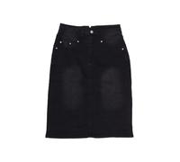 Allegra K Donna Gonna Jeans Elastici sotto Il Ginocchio Lunghezza