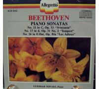 Allegretto - Beethoven: Piano Sonatas No. 21 in C, Op. 53 "Waldstein"; No. 17 in D, Op. 31; No. 2 "Tempest"; No. 26 in E-flat, Op. 31a "Les Adieux" - Vox Archive Series