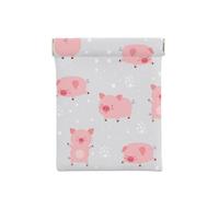 Allegri maialini carini, Spremere il portafoglio superiore da donna Borsa portaoggetti Piccola portamonete Portamonete