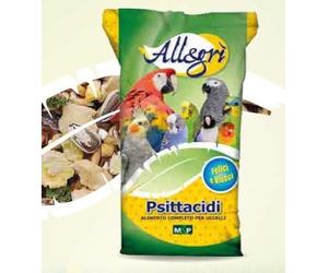 Allegrì Miscela Semi e Frutta Essiccata per Pappagalli Mix 15 KG