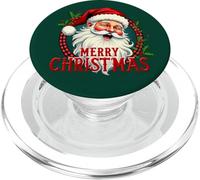 Allegria per le feste di buon Natale Jolly Santa PopSockets PopGrip per MagSafe