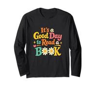 Allegro Buon Giorno per Leggere Un Libro Accogliente Caldo Bookworm Maglia a Manica