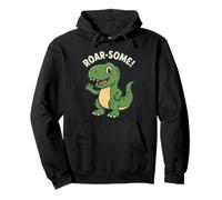 Allegro Dinosauro Roar-Some Dichiarazione Felpa con Cappuccio