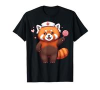 Allegro Red Panda Nurse - Dolce Medical Companion Art Maglietta