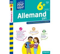 Allemand 6e LV1 - Cahier Jour Soir: Conçu et recommandé par les enseignants