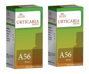 Allen A56 Orticaria Gocce 30ml (Confezione 2) Omeopatico Goccia