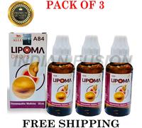 ALLEN A84 Gocce Omeopatiche Lipoma 30 ML, Confezione da 3