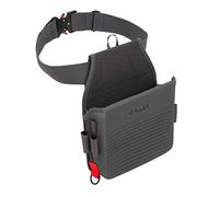 Allen Company Competitor - Borsa a conchiglia modellata a scompartimento singolo, contiene 50 scafi vuoti, fibbia a sgancio rapido in metallo resistente, grigio, grigio erica e rosso (borse & Range_Trap & Skeet)